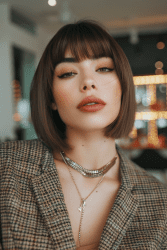21 Bob Hairstyles with Bangs That Are Too Chic Not to Save