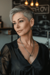 20 Short Gray Hairstyles for Women Over 50 That Are Stylish and Confident